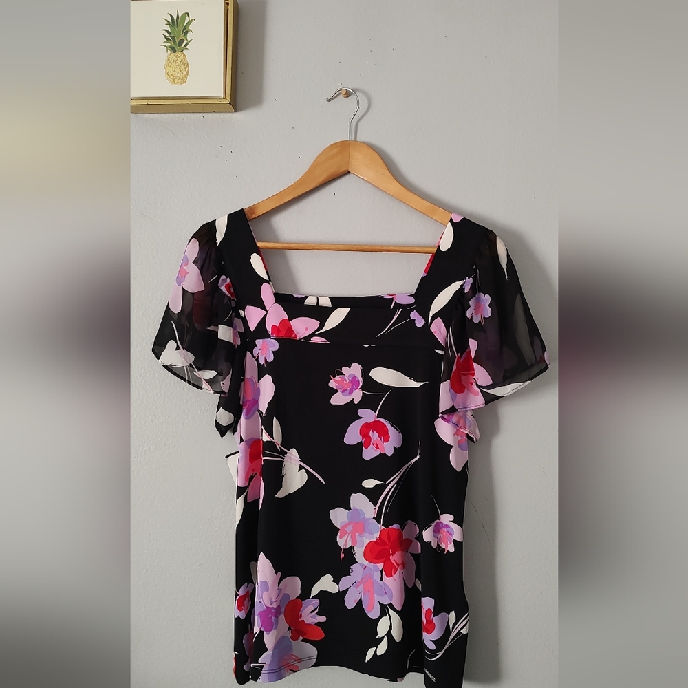 Adriana Papell dress suits Women  Pink  Zipper Back One Piece Size 16W Vintage - Picture 7 of 10